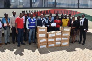 Maasai Mara University Donates Books to Koitaleel Samoei University College