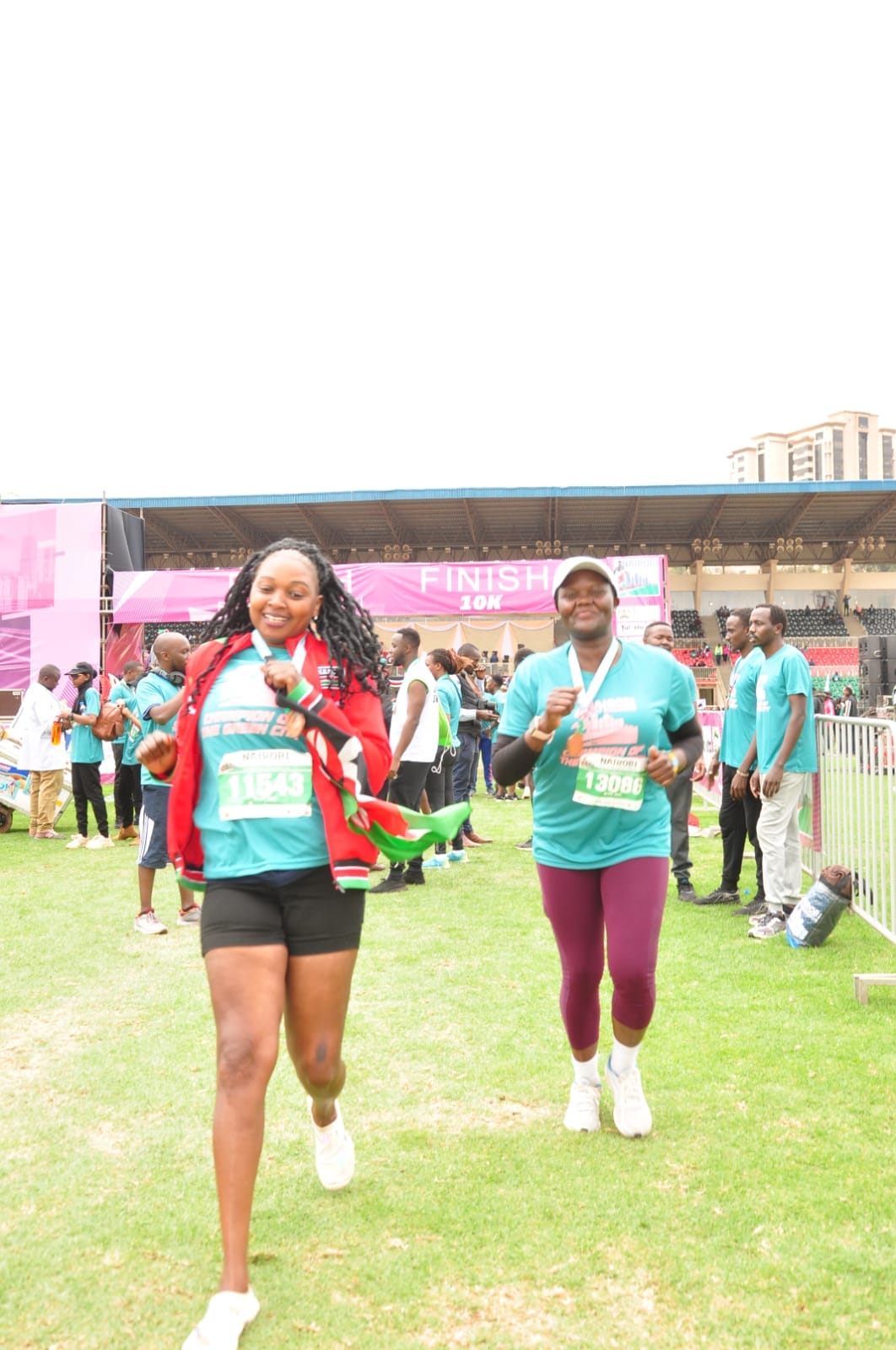 KSUC Represented at Nairobi City Marathon. Well in champions