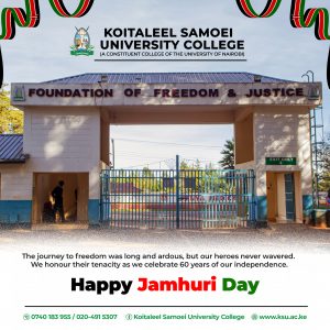 Happy Jamhuri Day from the Foundation for Freedom and Justice.